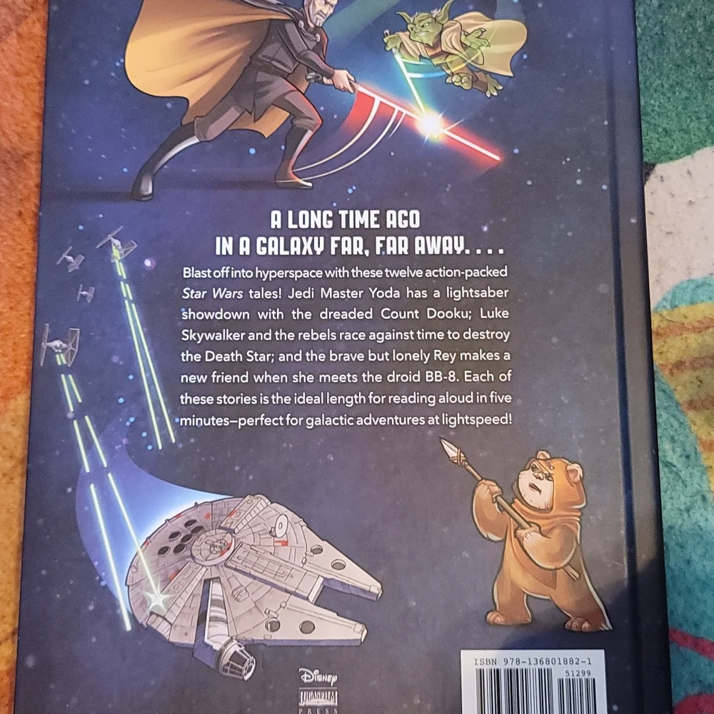 Star‎ Wars and Marvel 5 minute stories